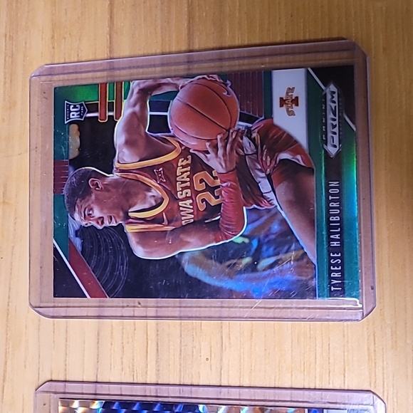 Tyrese Haliburton. 2 Rookie Card Prizms. Mosiac and Prizm Draft Pick. - Picture 2 of 5
